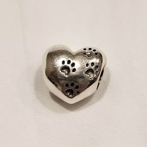 Authentic Pandora 'My Sweet Pet' Heart Charm